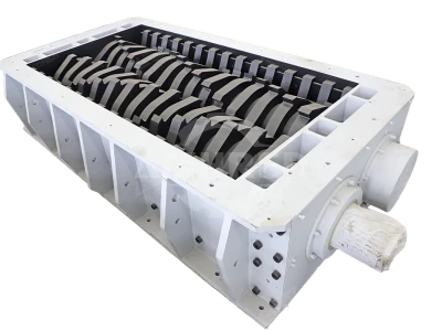 重型雙軸廢鋁包塊撕碎機破碎機