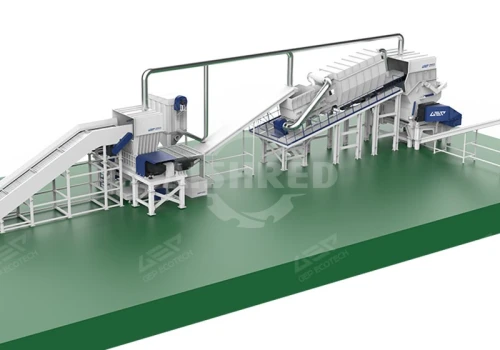 有機垃圾破碎分選預處理設備